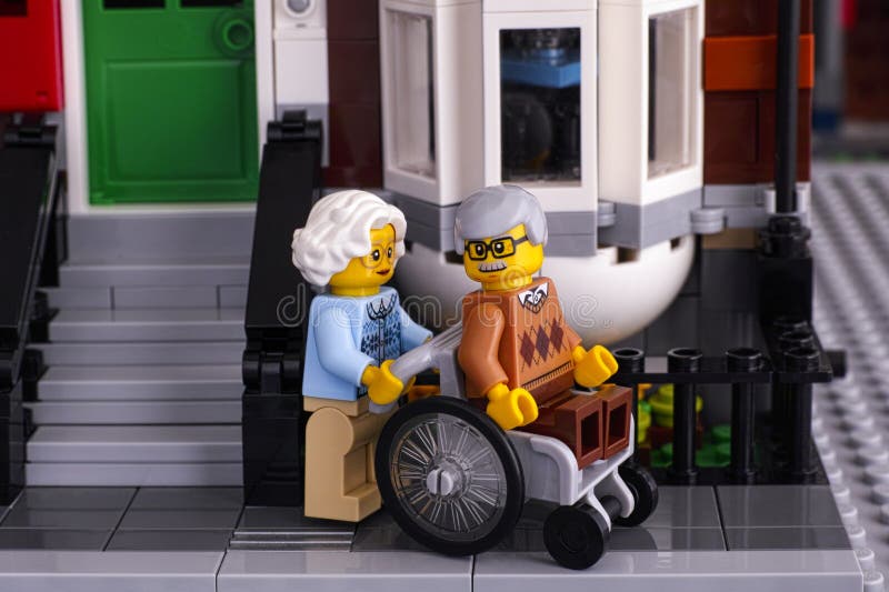 Lego Woman Minifigures of Different Age Editorial Stock Photo - Image of female, lego: 164535483
