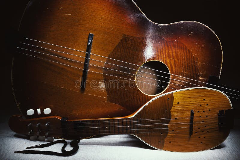 Tamburica Instrument De Musique Traditionnel Croate Photo stock