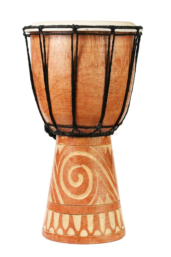 Tamburo Africano Originale Del Djembe Immagine Stock Immagine di
