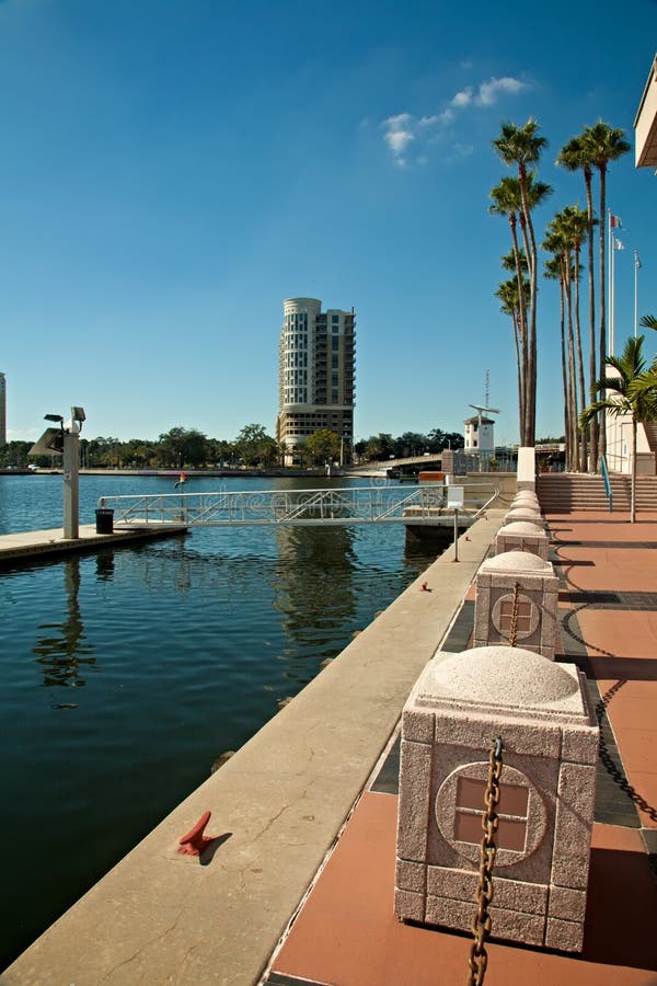 Tampa Business District royalty free stock photos