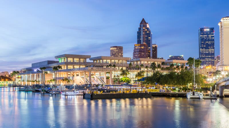 Tampa Convention Center immagine stock Tampa Convention Center immagine stock