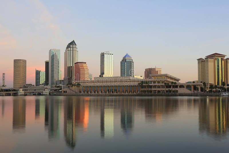 Tampa del centro, Florida fotografia stock libera da diritti Tampa del centro, Florida fotografia stock libera da diritti