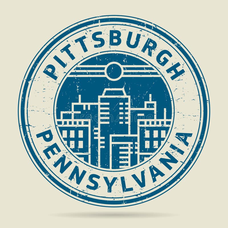 Tampon en caoutchouc grunge ou label avec le texte Pittsburgh, Pennsylvanie illustration stock Tampon en caoutchouc grunge ou label avec le texte Pittsburgh, Pennsylvanie illustration stock