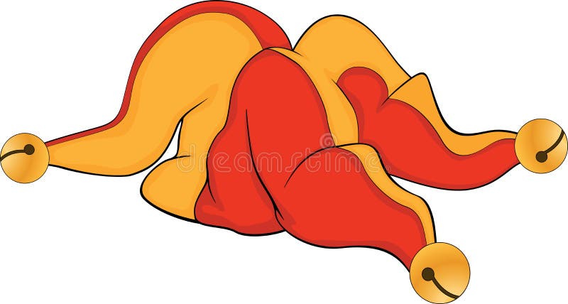 Tampão de um palhaço. Desenhos animados ilustração do vetor Tampão de um palhaço. Desenhos animados ilustração do vetor