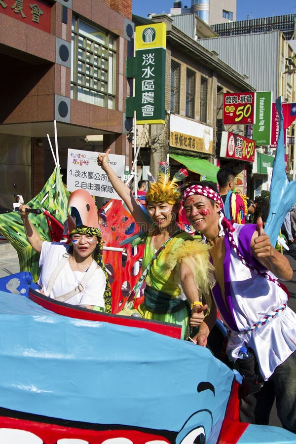 Tamsuitaiwancarnival Parade Editorial Stock Image Image Of Tenerife