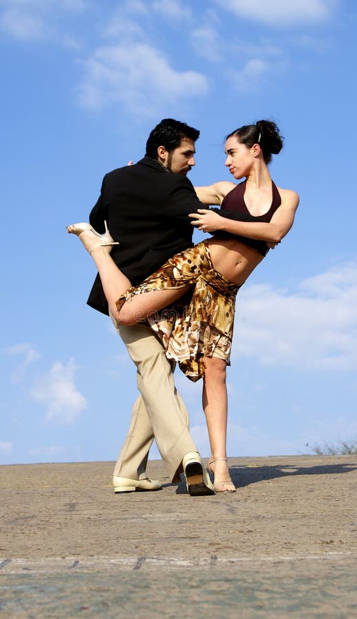 tancerza tango zdjęcie stock