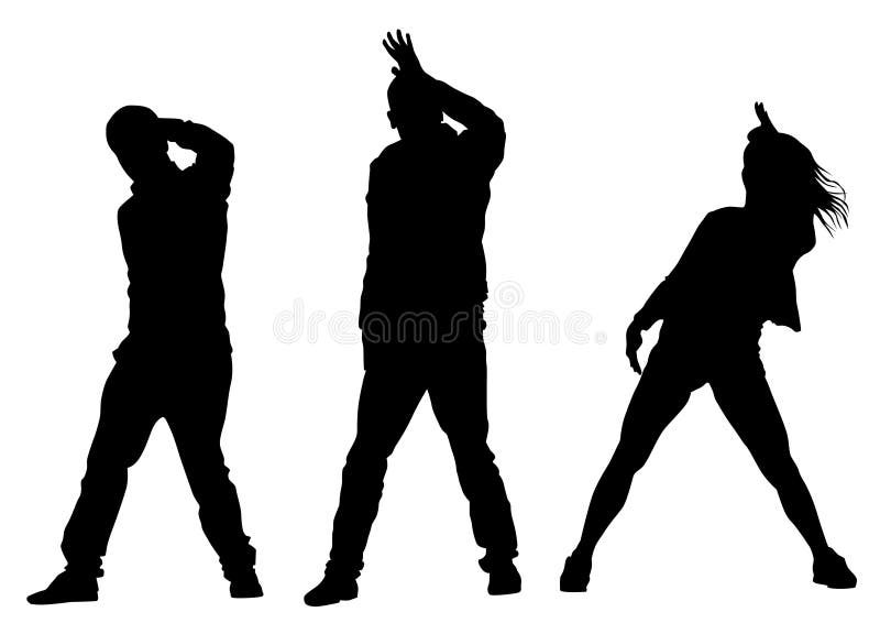 Tancerzy ludzie dwa ilustracji Tancerzy ludzie dwa ilustracji