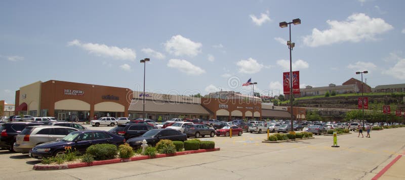 Tanger Outlet Strip Mall in Branson, Missouri
