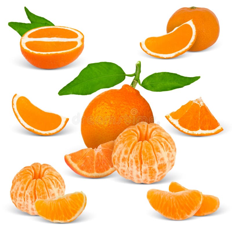 Peeled Tasty Sweet Tangerine or Mandarin Fruit Stock Photo Image of