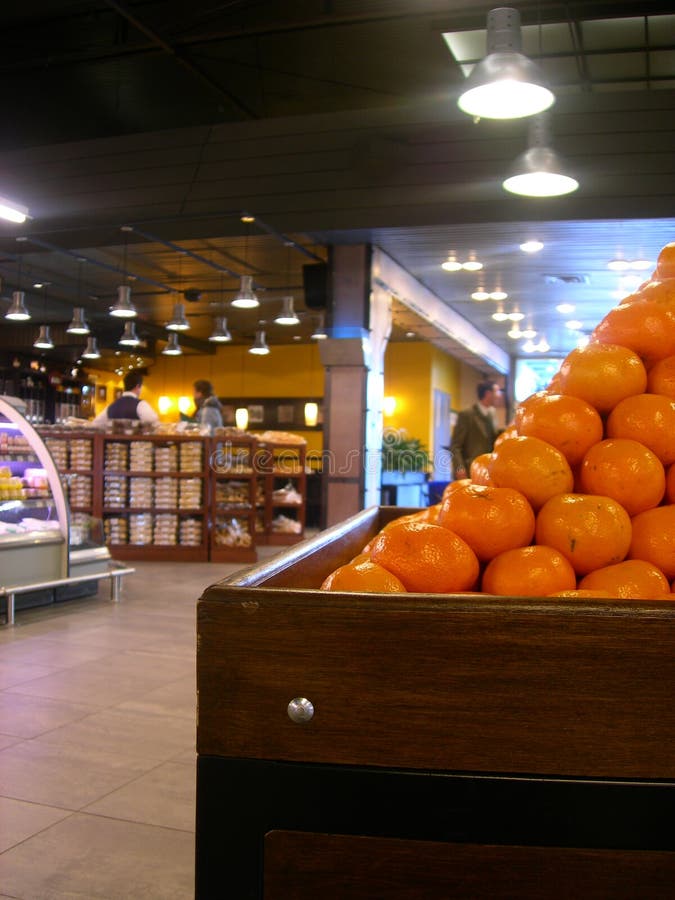 Tangerine basket