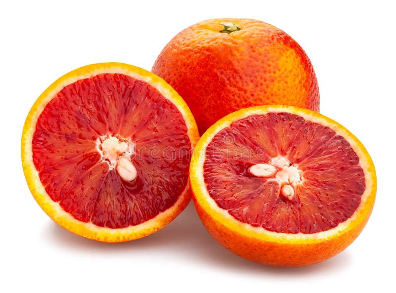 Blood tangerine stock image. Image of single, black 193389447