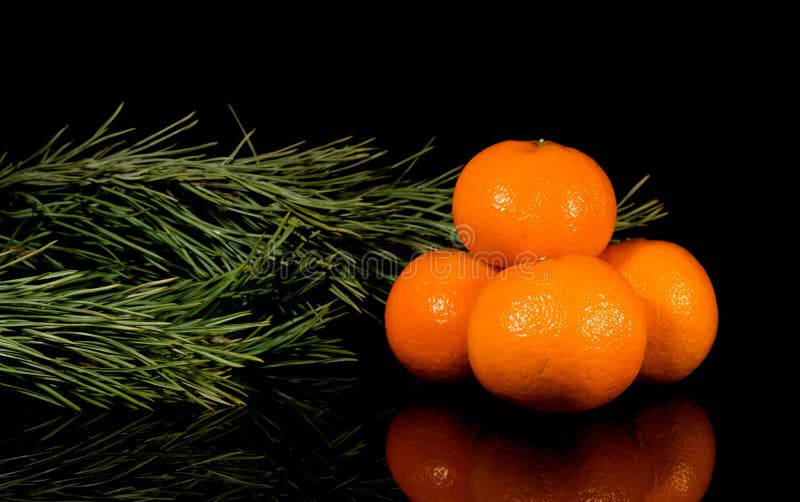 Tangerine with Water Splash Stock Image Image of reflection, isolated