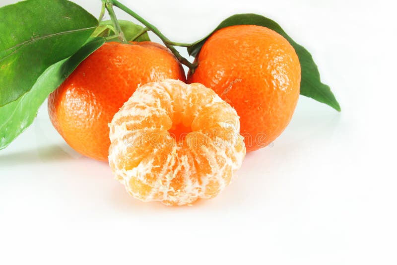 Tangerines closeup