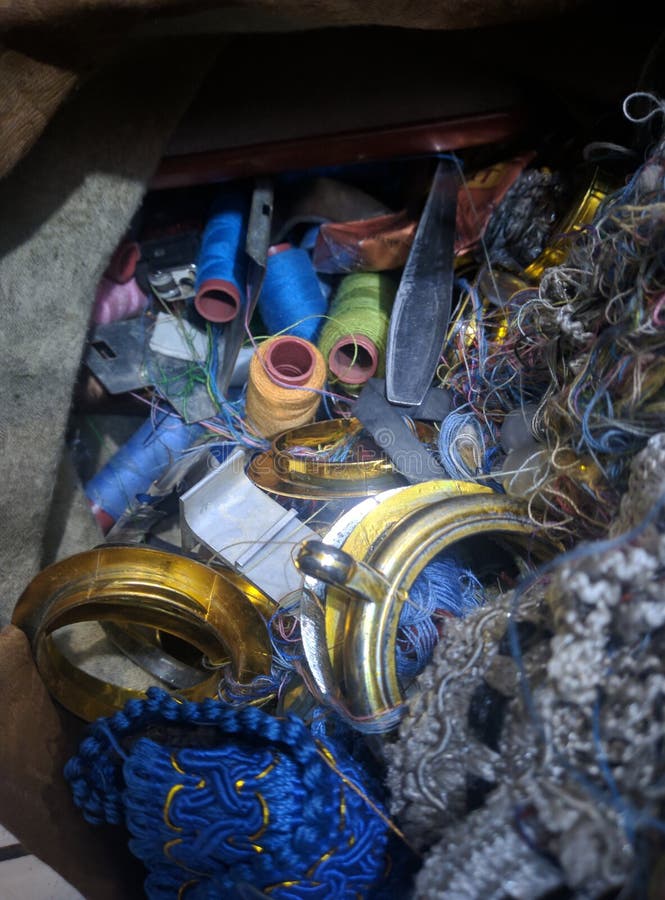 TANGLE and MESSY SEWING THREADS Stock Photo Image of messy, threads