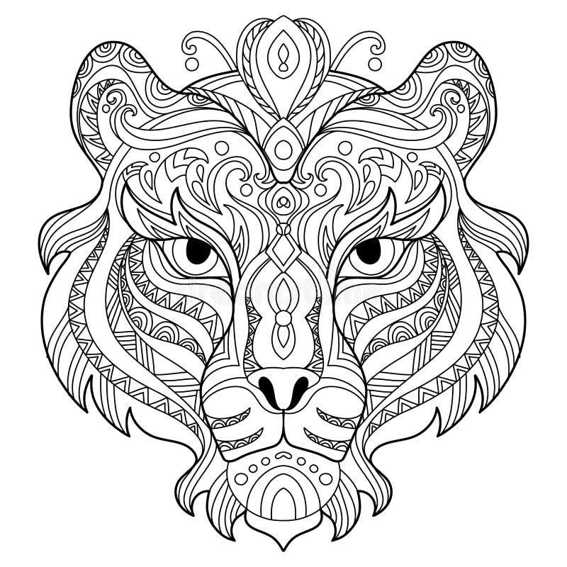 coloring pages of tigers