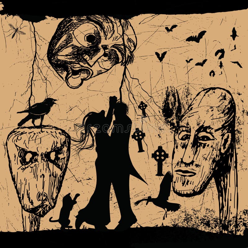 taniec północ ilustracji taniec północ ilustracji