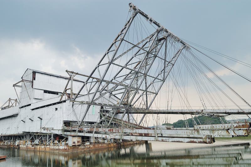 Tanjung Tualang Tin Dredge No. 5 Editorial Image - Image ...