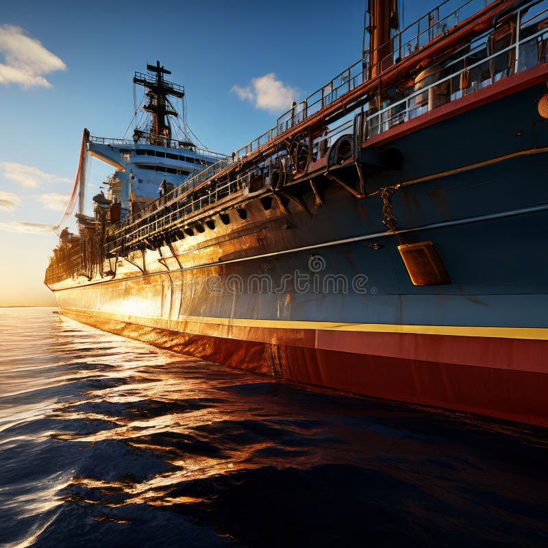 Tanker ship textures stock illustration