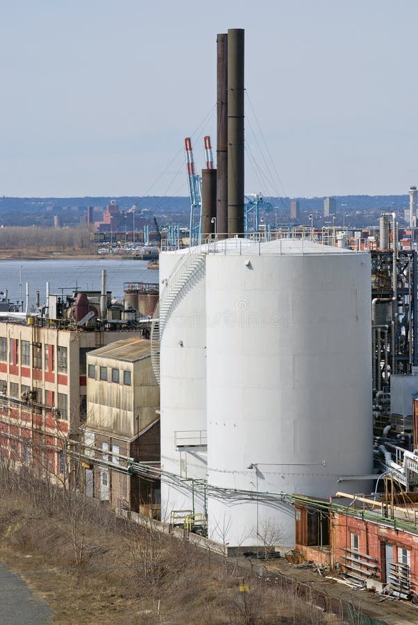 Tanks New Jersey stock image. Image of industry, urban 23930137