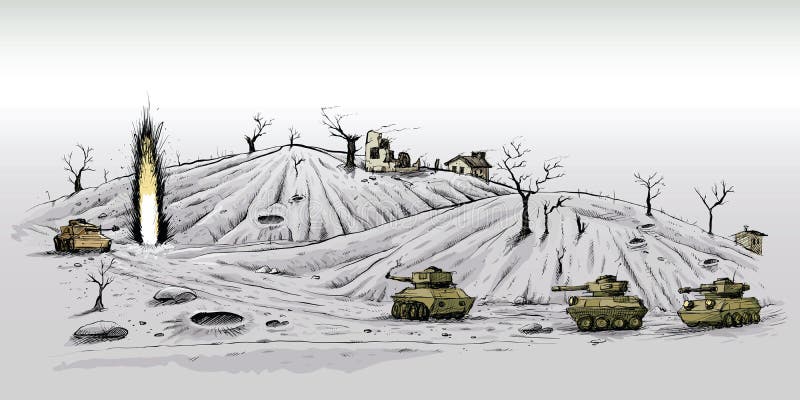 Tankslag op Troosteloze Heuvel