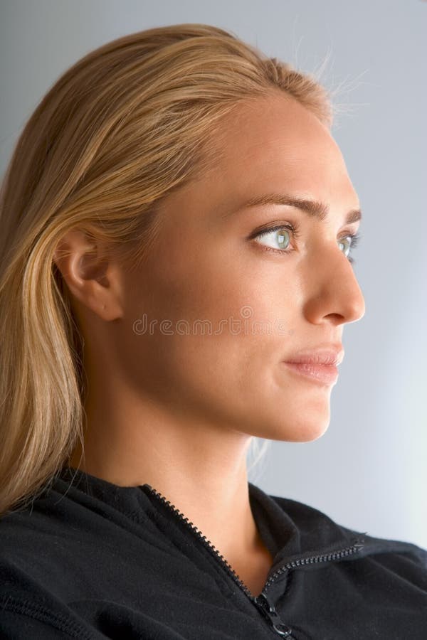 Tanned blonde beauty stock images Tanned blonde beauty stock images