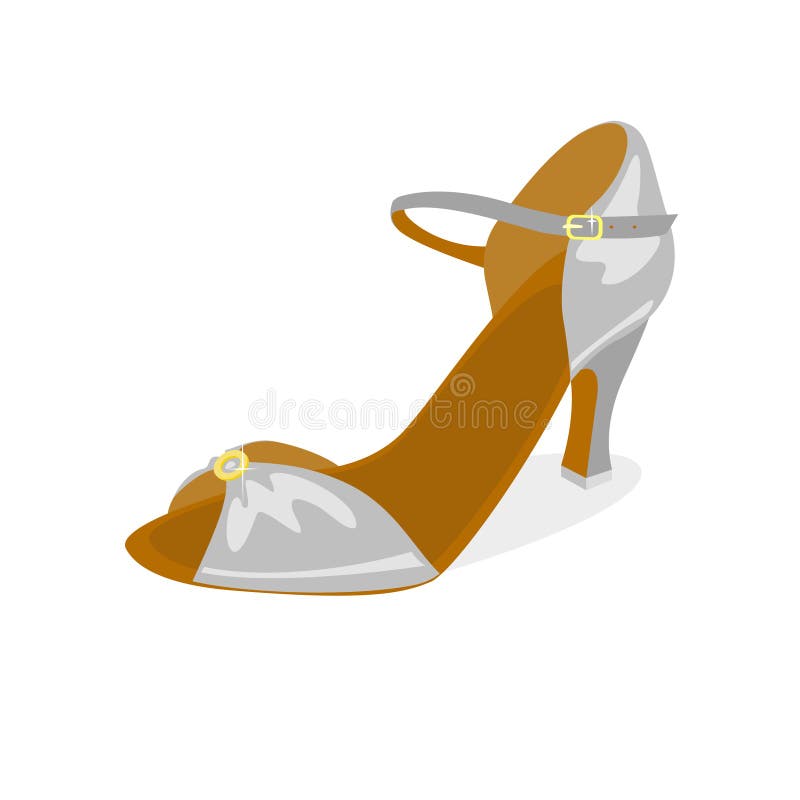 Tanów towarzyskich buty royalty ilustracja Tanów towarzyskich buty royalty ilustracja