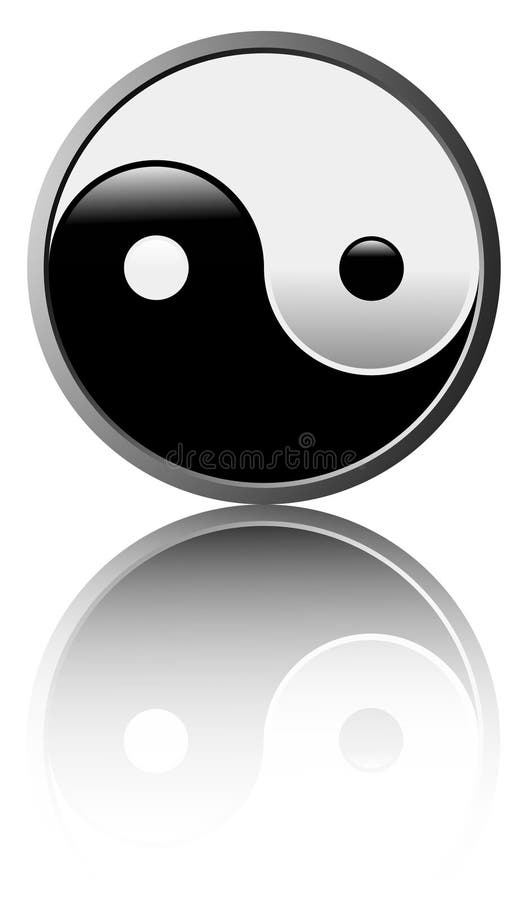 Tao symbol - White background