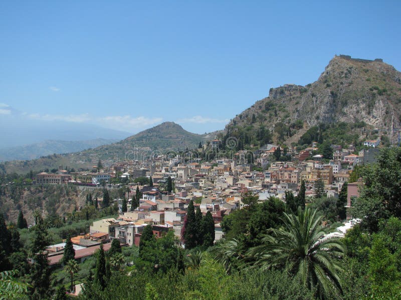 Taormina, Sicily royalty free stock photography Taormina, Sicily royalty free stock photography