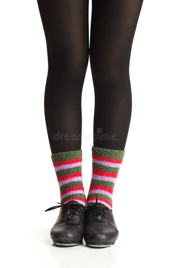 Tap Dancers Feet and Legs stock photo. Image of shoe - 39681986