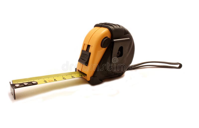 Electric tape measure stock photo. Image of measurement 11217158