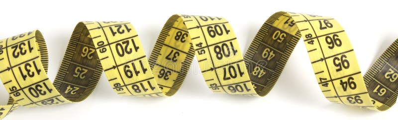 A Close-up of the Tape Measure Stock Image - Image of circumference, tape:  171275191