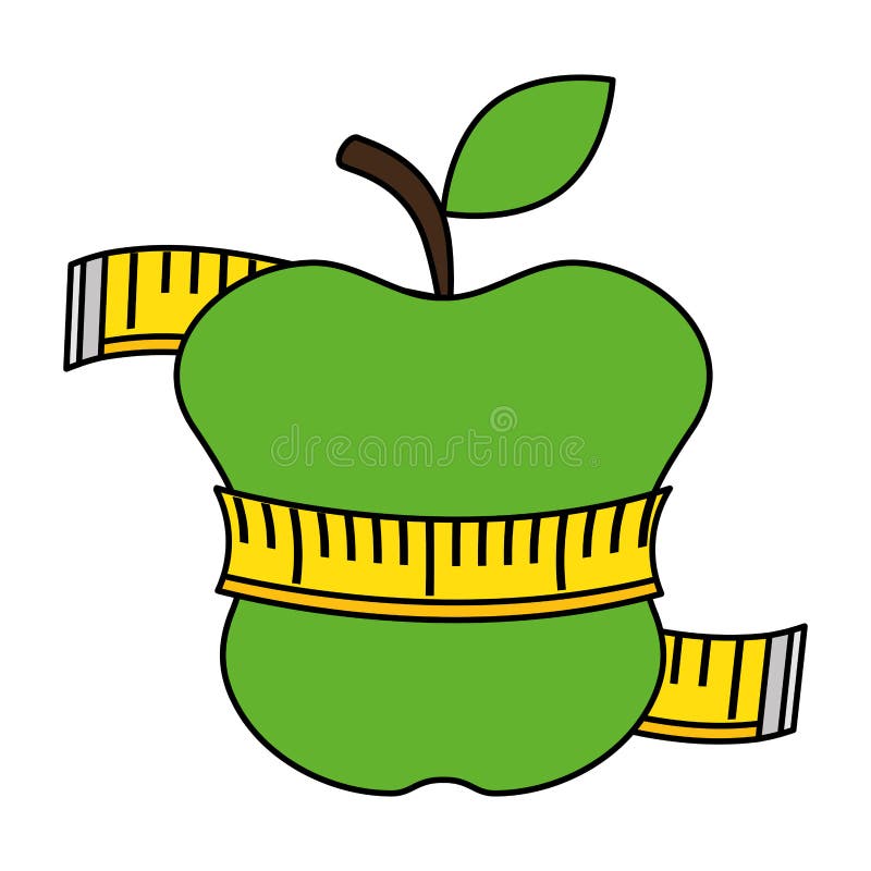 https://thumbs.dreamstime.com/b/tape-measure-apple-fruit-tape-measure-apple-fruit-vector-illustration-design-146331257.jpg