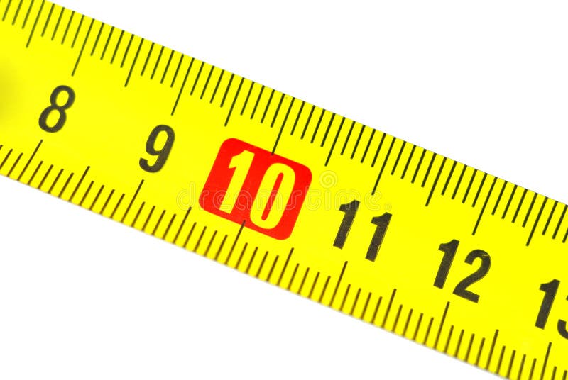 Tape Measure In Centimeters Stock Photo - Image of instrument, isolated