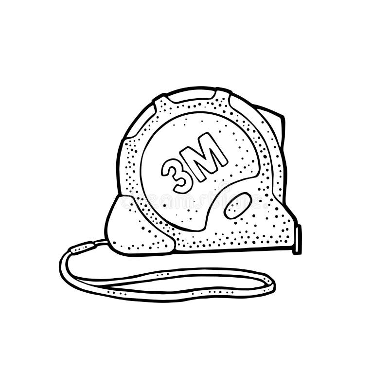 tape measure coloring pages