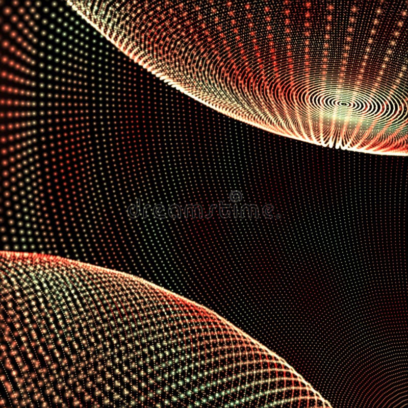 Tapet cu matrice abstractă royalty free illustration