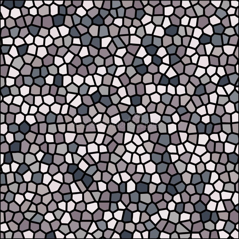 Tapet för bakgrund för vektor för mosaik för stenkiselstentextur royaltyfri illustrationer