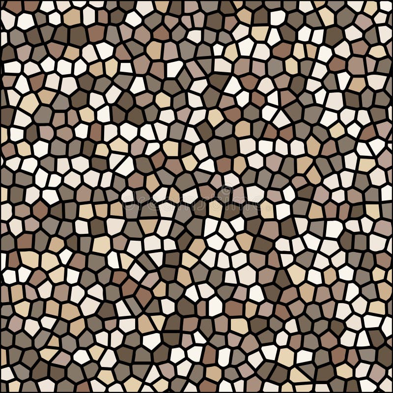 Tapet för bakgrund för vektor för mosaik för stenkiselstentextur stock illustrationer