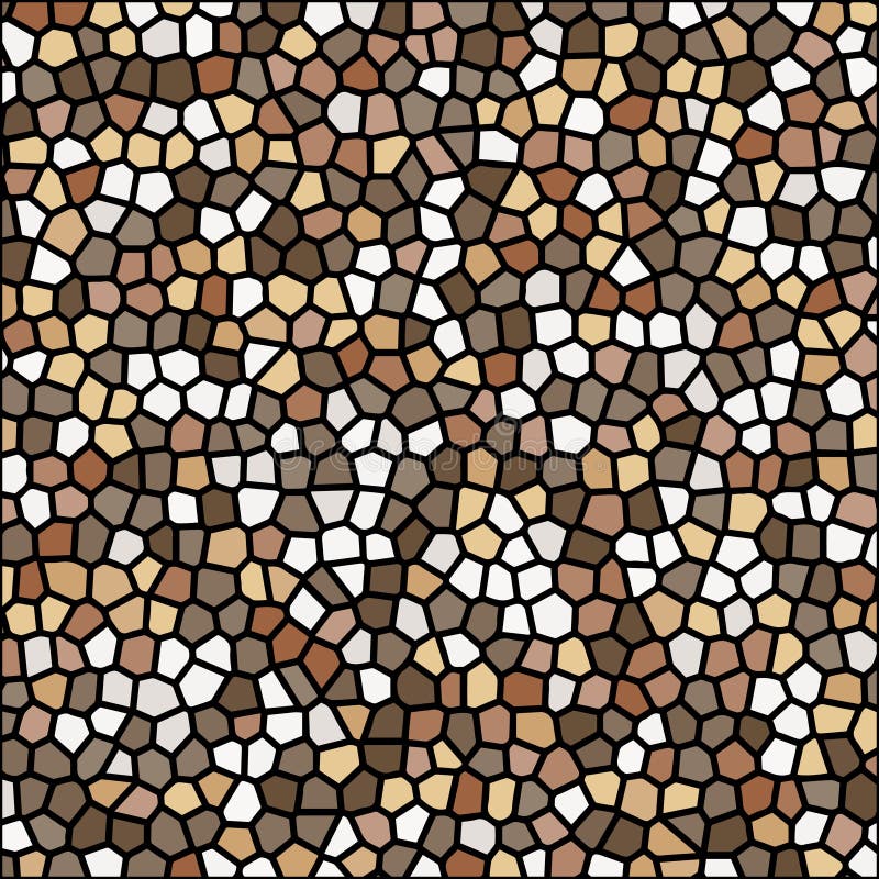 Tapet för bakgrund för vektor för mosaik för stenkiselstentextur stock illustrationer