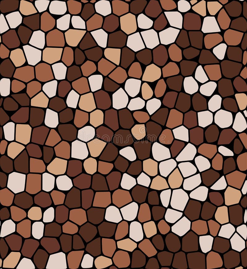 Tapet för bakgrund för vektor för mosaik för stenkiselstentextur stock illustrationer