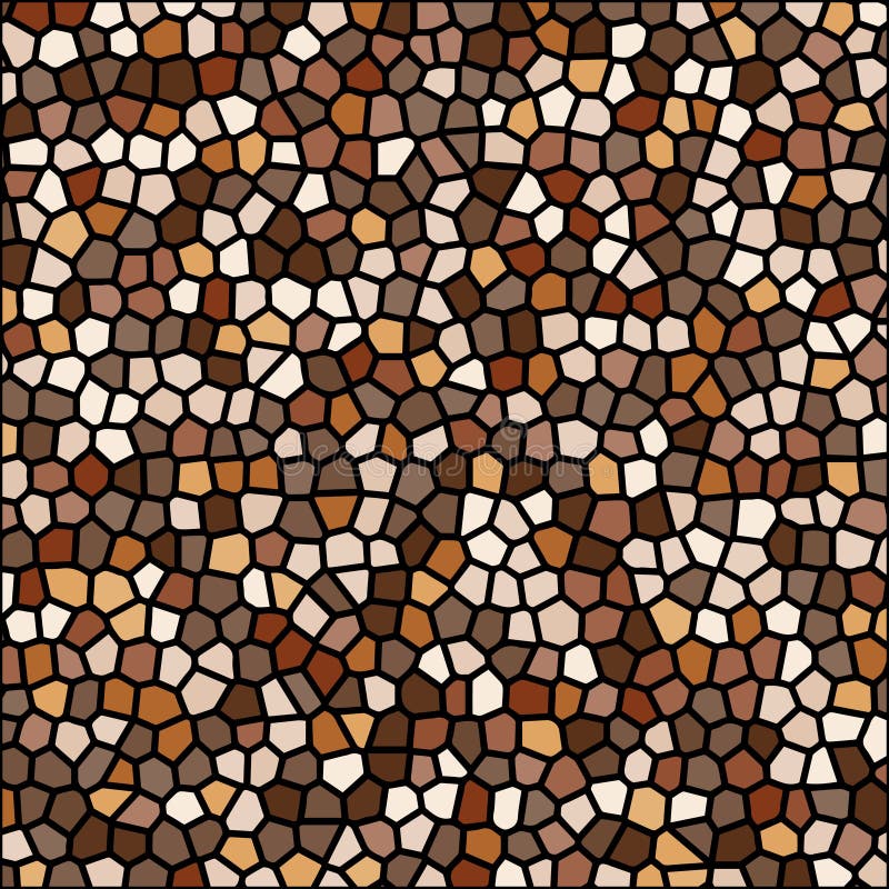 Tapet för bakgrund för vektor för mosaik för stenkiselstentextur royaltyfri illustrationer