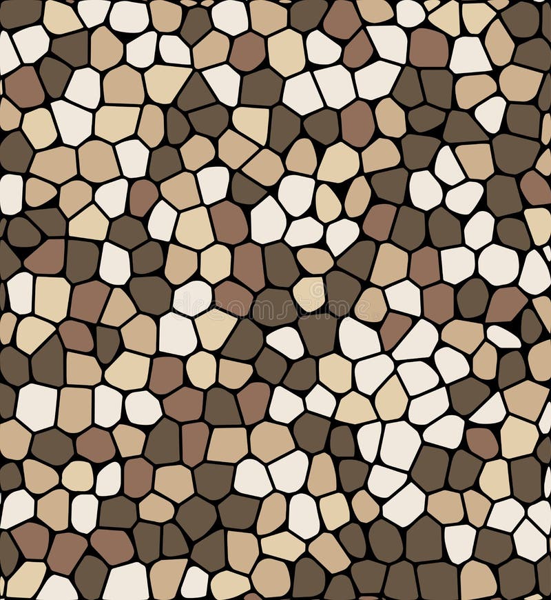 Tapet för bakgrund för vektor för mosaik för stenkiselstentextur stock illustrationer