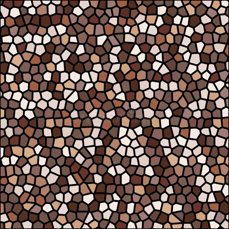 Tapet för bakgrund för vektor för mosaik för stenkiselstentextur vektor illustrationer