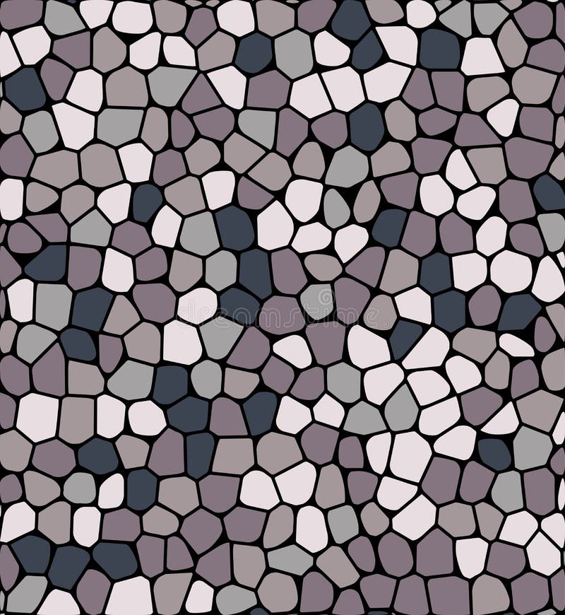 Tapet för bakgrund för vektor för mosaik för stenkiselstentextur royaltyfri illustrationer