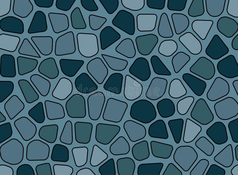 Tapet för bakgrund för vektor för mosaik för stenkiselstentextur vektor illustrationer