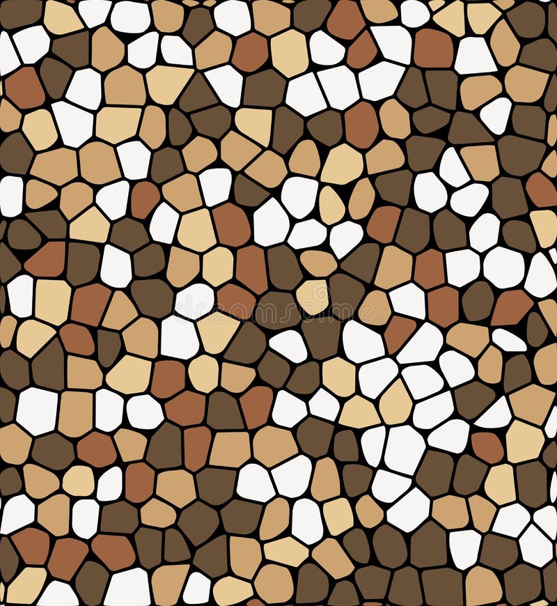 Tapet för bakgrund för vektor för mosaik för stenkiselstentextur stock illustrationer