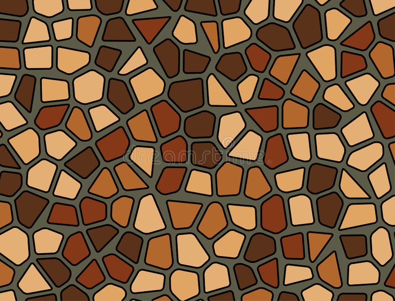 Tapet för bakgrund för vektor för mosaik för stenkiselstentextur royaltyfri illustrationer