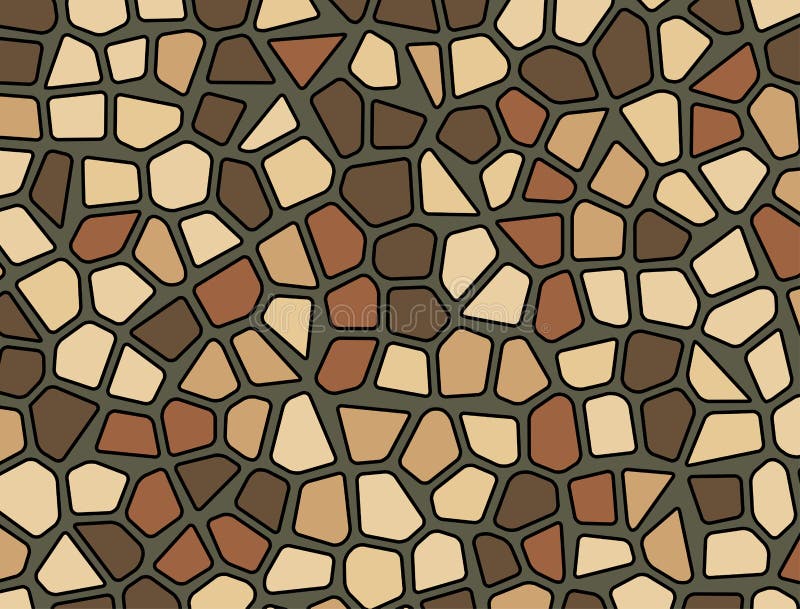 Tapet för bakgrund för vektor för mosaik för stenkiselstentextur vektor illustrationer
