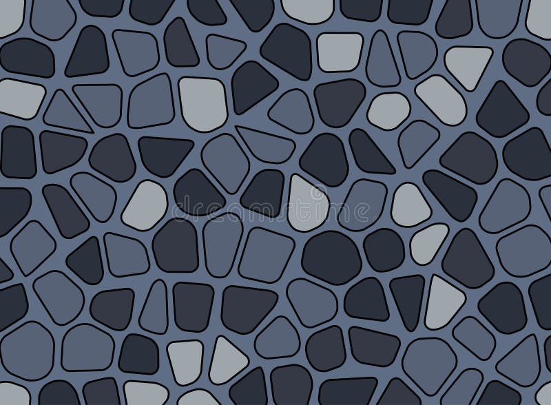 Tapet för bakgrund för vektor för mosaik för stenkiselstentextur stock illustrationer