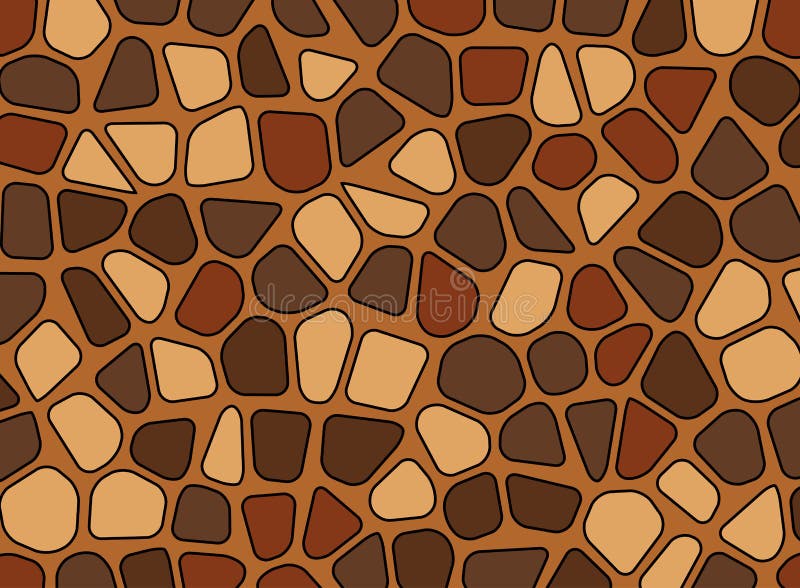 Tapet för bakgrund för vektor för mosaik för stenkiselstentextur