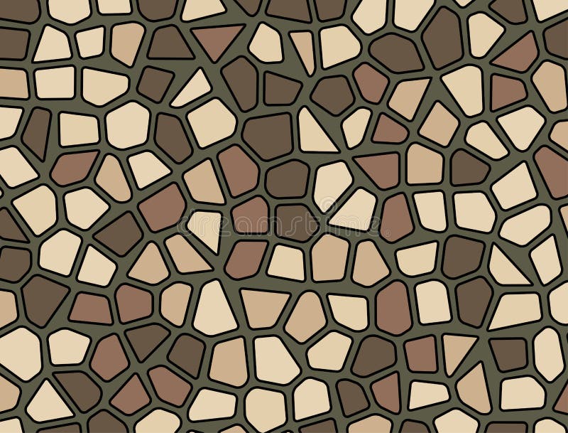 Tapet för bakgrund för vektor för mosaik för stenkiselstentextur royaltyfri illustrationer